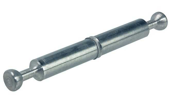 Болт стяжки MINIFIX для подвійного кріплення сталевий без покриття D7 мм глибина свердління 34 мм