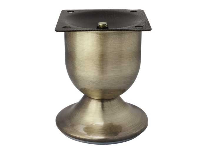 ніжка метал Giff Vase H86 нерегулір бронза