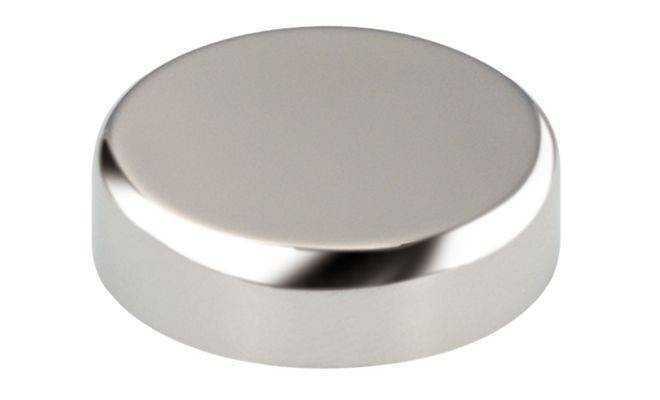 Заглушка для чашки METALLA MINI для скла пластикова: хром.8 мм D30 мм