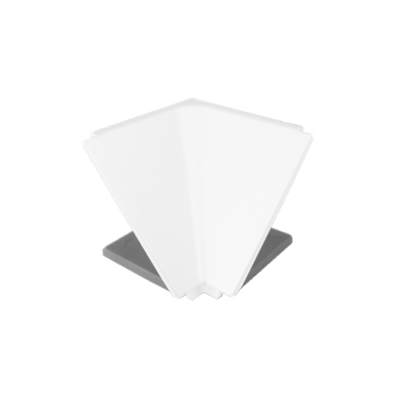 Бортик треугольный угол внутренний белый, Linken System — 1