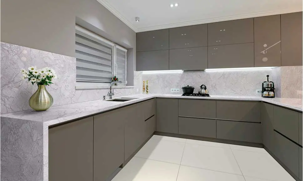 Столешница Luxeform S968 Альпийский мрамор. Придбати Столешница